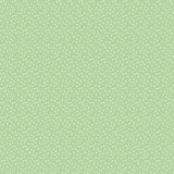 Dear Sweethearts Tiny Stars & Dots Yardage – Green | American Jane | In Stock