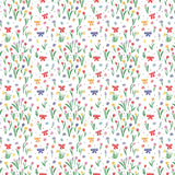 Dear Sweethearts Flowers, Bows & Polka Dots Yardage – Multi | American Jane | In Stock