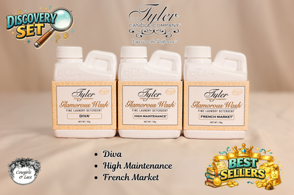 Tyler Glamorous Wash Discovery Set – Best Sellers