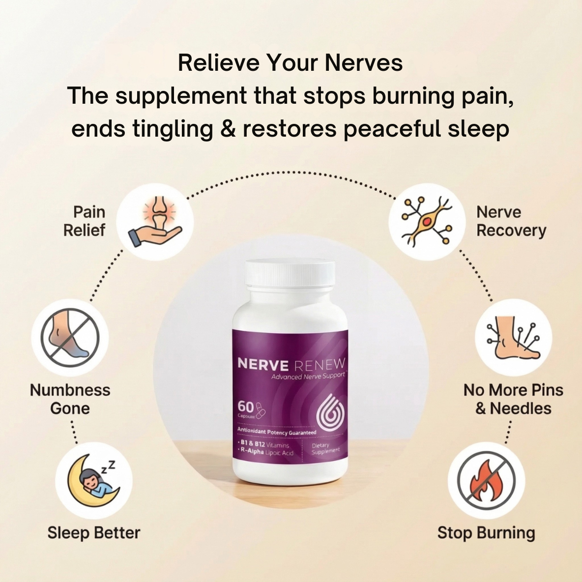 BioNerve+ Nerve Renew Complex (1 Bottle)