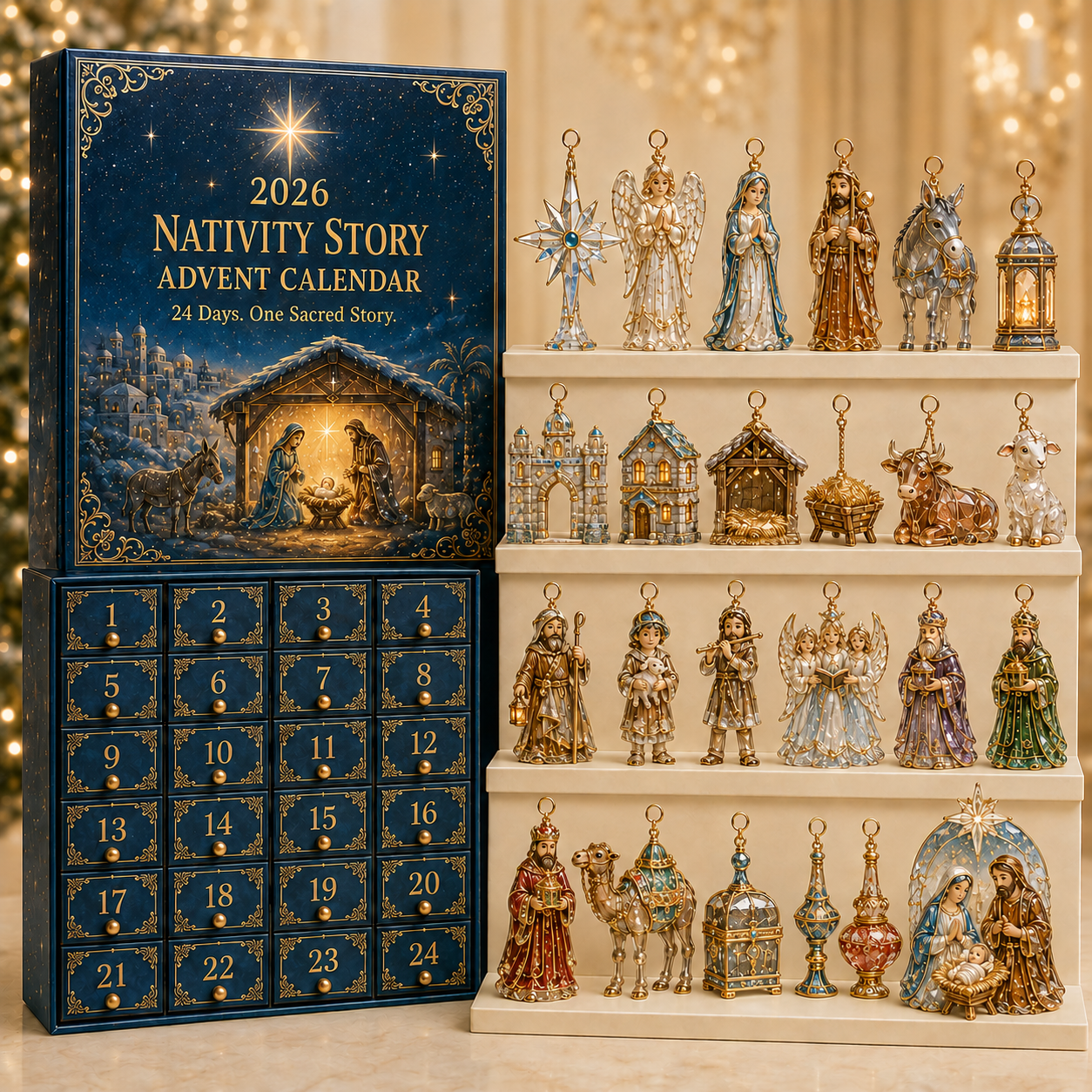 🎅 2026 Christmas Gift 40% Off--✨🎄 2026 Nativity Story Advent Calendar – 24 Days of Sacred Christmas Surprises