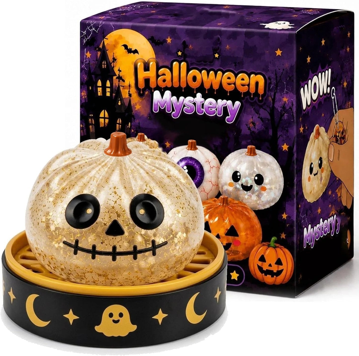 🎃🎃🎃👻 Last Day 50% OFF – Adorable Halloween Ghost Squishies You Can't Put Down! 🖐️