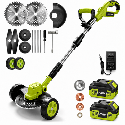 🌿 3-in-1 Cordless Grass Trimmer | Brushless Lawn Mower &amp; Edger for Yard Care