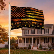 Halloween Flag Pumpkin Jack O Lantern Pumpkin Grommet Flag