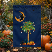 Halloween Witchcraft Pumpkins Palm Tree South Carolina Flag 3-Day Shipping