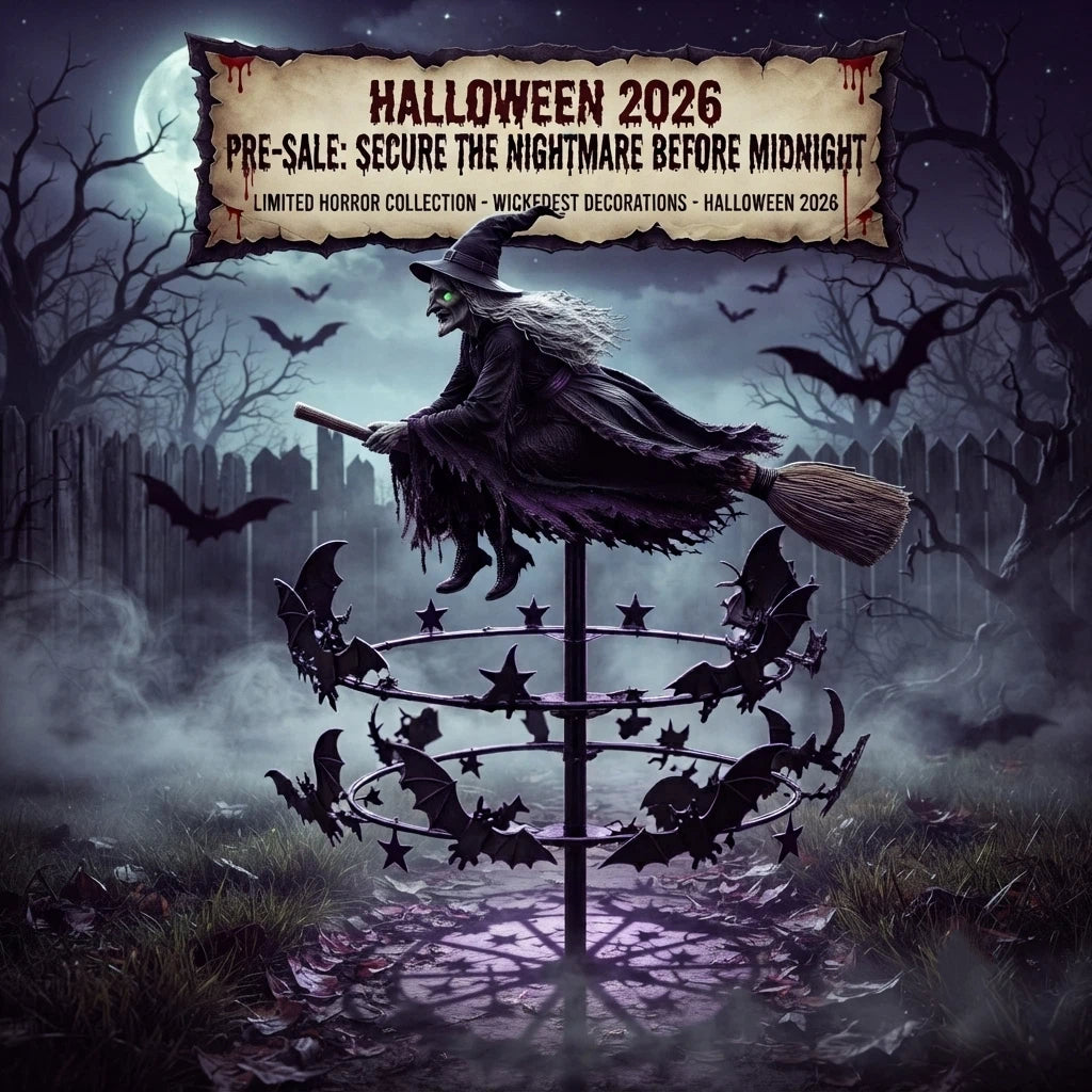 🔥Last Day 60% OFF 🧙‍♀️ The Enchanted Witch Garden Wind Spinner