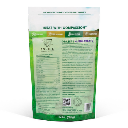 Grazers Nutri-Treats - Forage-Based, Healthy Horse Treats