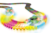 Twister Tracks 221 (11 feet) Neon Glow Track + 1 Car Set