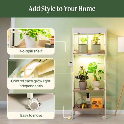 4 Tier Grow Light Garden Pro