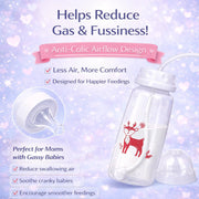 Hands-free baby bottle