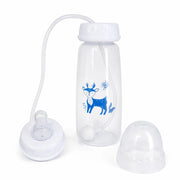 Hands-free baby bottle