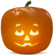 ANIMAT3D Blink Tech Jabberin Jack Spanish Animated Talking Pumpkin with 8" Screen, LED Matrix Light Projector, Speaker & 40 Min Content