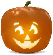 ANIMAT3D Blink Tech Jabberin Jack Spanish Animated Talking Pumpkin with 8" Screen, LED Matrix Light Projector, Speaker & 40 Min Content