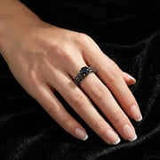 Obsidian Protection Ring