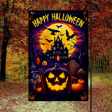 Happy Halloween Pumpkin Flag