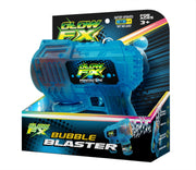 Set of 2 GlowFX Bubble Blaster with LED Lights and Bubble Jets That Blasts Bubbles Includes Mess Free Attachable Bubble Cartridge