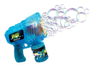 Set of 2 GlowFX Bubble Blaster with LED Lights and Bubble Jets That Blasts Bubbles Includes Mess Free Attachable Bubble Cartridge