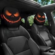 Halloween Horror-Themed Car Headrest Cover