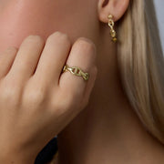 Chain Link Band Ring