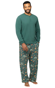 Christmas Cute Animals Matching Family Christmas Pajamas-Dog Pajamas Included