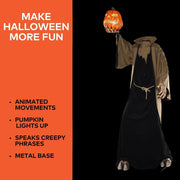 9' Light-Up Night Dweller Halloween Animatronic Decoration