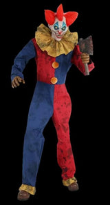 Axe-Wielding Clown Halloween Animatronic Decoration