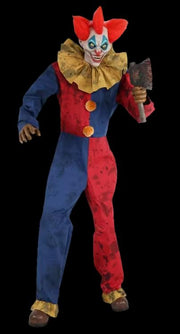 Axe-Wielding Clown Halloween Animatronic Decoration