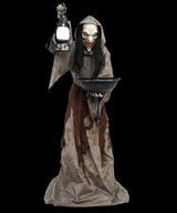 6' Light-Up Mildred the Wicked Witch Halloween Animatronic Decoration