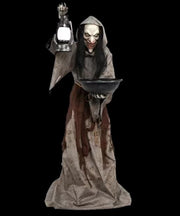 6' Light-Up Mildred the Wicked Witch Halloween Animatronic Decoration