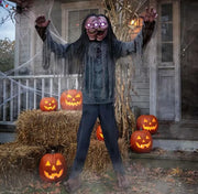 Jack & Jill Zombie Halloween Animatronic Decoration