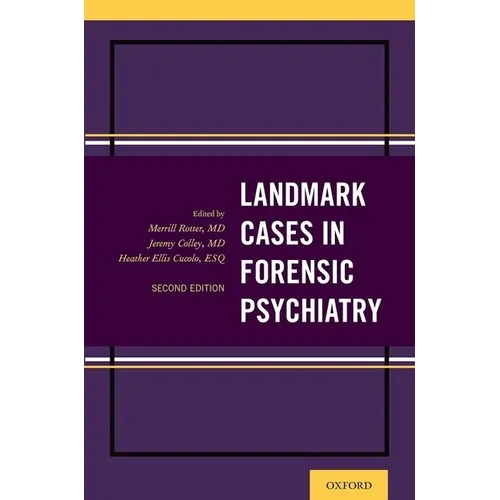Landmark Cases in Forensic Psychiatry - Paperback