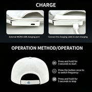 Light-up baseball cap