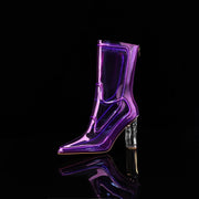 Transparent light-up high heels