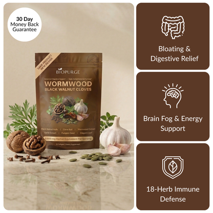 Wormwood Black Walnut Softgels