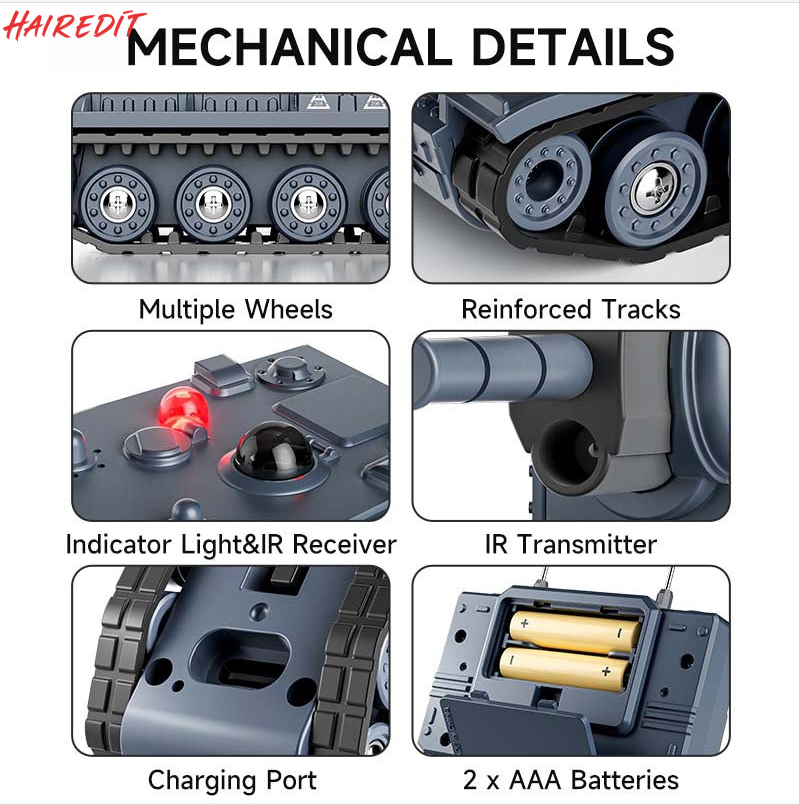 1/64 Mini RC Tank
