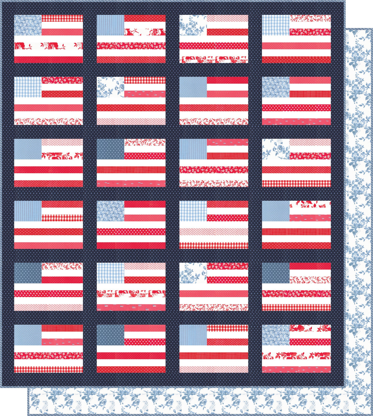 More Stars & Stripes Moda Box Kit | Camille Roskelley | 50% Deposit Preorder | March 2027