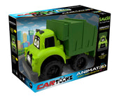 Cartoonz by Mindscope Talking Animated Truck Toys with Moving Eyes and Mouth, Built in Projector and Speaker, Songs, Stories and Jokes, Ages 2 and Up