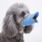 Silicone Duck Muzzle for Dogs - Anti-Bite & Bark Control