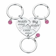 3-Piece Stainless Steel Interlocking Keychain Kit