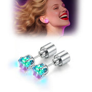 Rainbow LED Stud Earrings Halloween Party