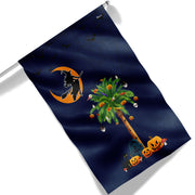 Halloween Witchcraft Pumpkins Palm Tree South Carolina Flag 3-Day Shipping