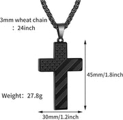 💥🎉✨Flag Cross Necklace,Best Gifts
