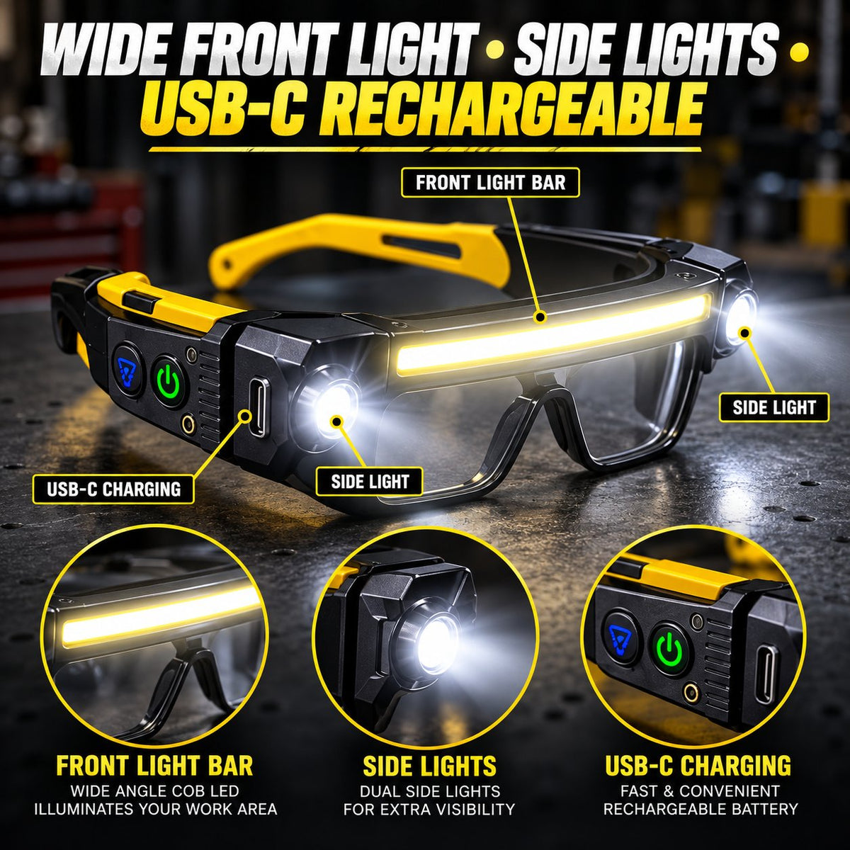 🔥HOT SALE 49% OFF - 👓Hands-Free Pro Light Glasses™