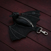 Bat Coin Purse Keychain Daily Carry Accessory