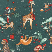 Christmas Cute Animals Matching Family Christmas Pajamas-Dog Pajamas Included