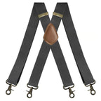📏 Adjustable Work Suspenders | Classic X-Back Support