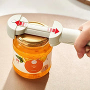 Multifunctional Adjustable Jar & Bottle Opener, Labor-Saving Lid Remover for Weak Hands & Seniors