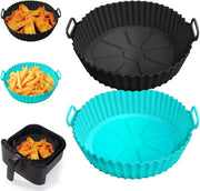 🔥Air Fryer Silicone Baking Tray🍟