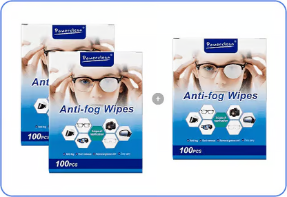 Anti-Fog Lens Wipes(100 Pcs)
