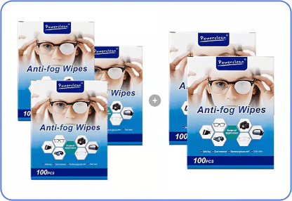 Anti-Fog Lens Wipes(100 Pcs)